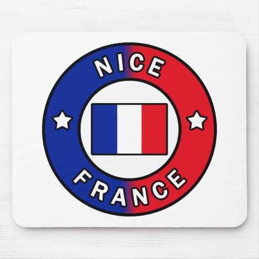 Nice France Muismat (Voorkant)
