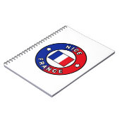 Nice France Notitieboek (Linkerzijde)
