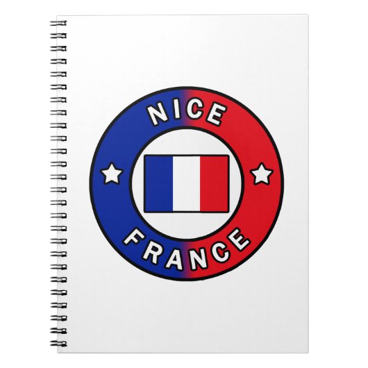Nice France Notitieboek (Voorkant)