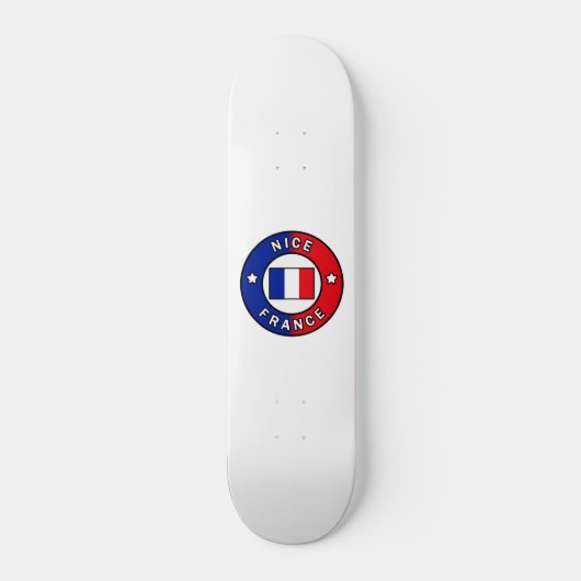 Nice France Persoonlijk Skateboard (Voorkant)