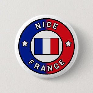 Nice France Ronde Button 5,7 Cm