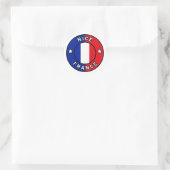 Nice France Ronde Sticker (Tas)