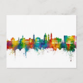 Nice France Skyline Briefkaart (Voorkant)