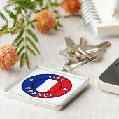 Nice France Sleutelhanger (Zijkant)