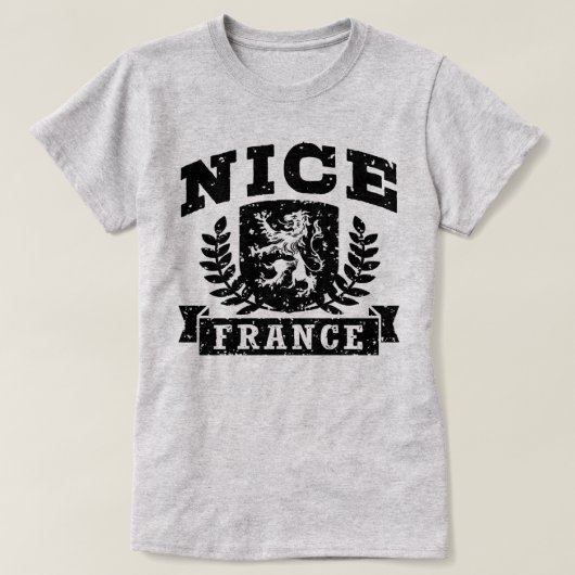 Nice France T-shirt (Design voorkant)