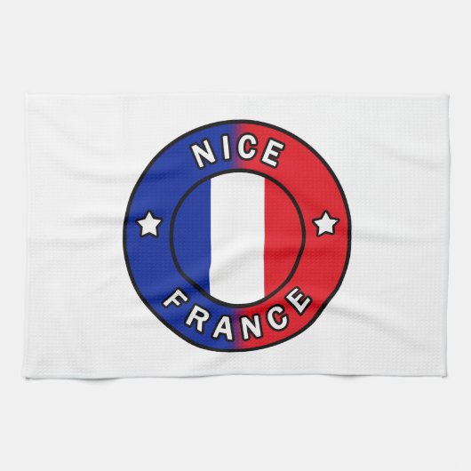 Nice France Theedoek (Horizontaal)