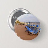 Nice Frankrijk #1 Ronde Button 5,7 Cm (Voorkant /achterkant)