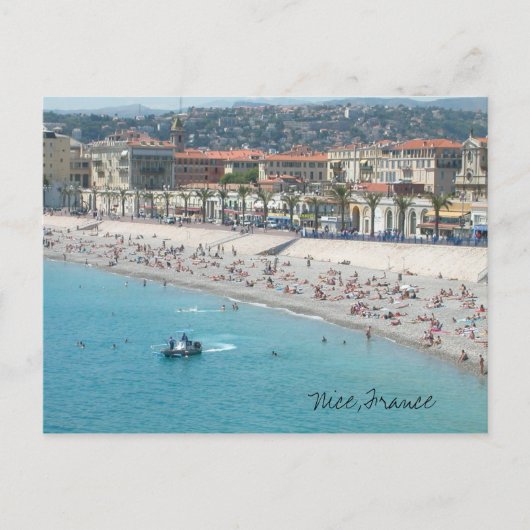 Nice, Frankrijk Briefkaart (Voorkant)