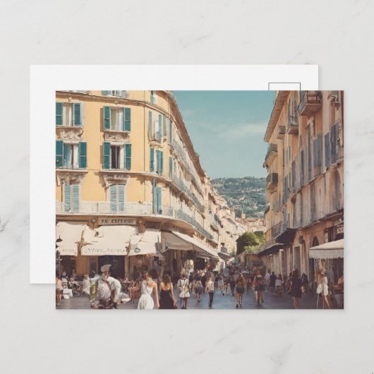 Nice Frankrijk Briefkaart (Voorkant / Achterkant)