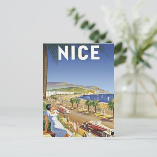  Nice, Frankrijk - Briefkaart (Staand voorkant)