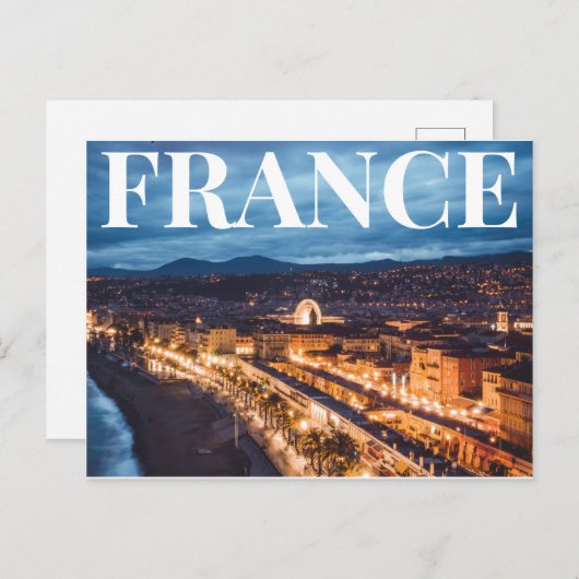 Nice, Frankrijk Briefkaart (Voorkant / Achterkant)