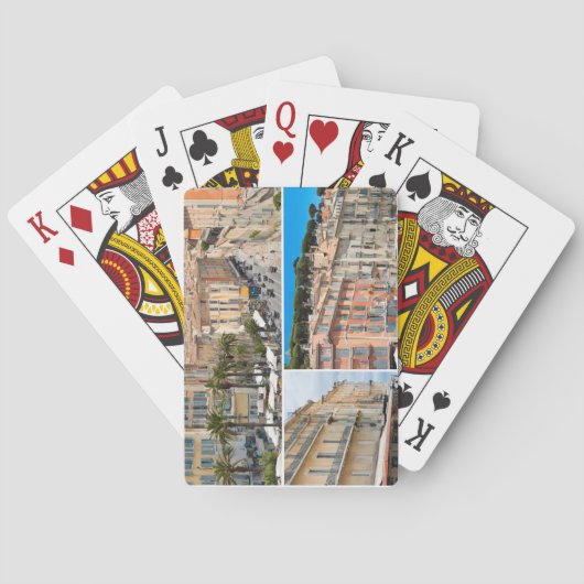 Nice Frankrijk Briefkaart Pokerkaarten (Achterkant)