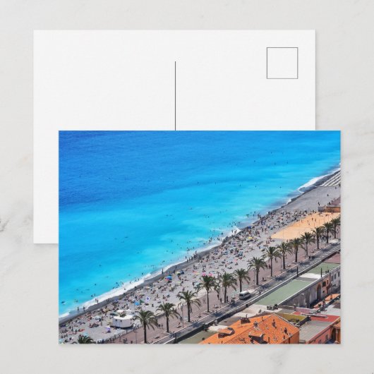 NICE , FRANKRIJK - FRANSE RIVIERA BRIEFKAART (Voorkant / Achterkant)