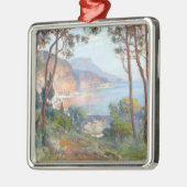 Nice, Frankrijk - landschapsschilderij Metalen Ornament (Links)