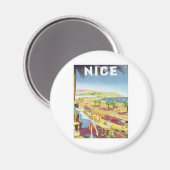  Nice Frankrijk Magneet (Voorkant / Achterkant)