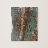 Nice Frankrijk Port Lympia Panorama Uitzicht Legpuzzel (Verticaal)