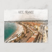 Nice Frankrijk Promenade des Anglais Briefkaart (Voorkant)