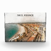 Nice Frankrijk Promenade des Anglais Fotoblokken (Voorkant)