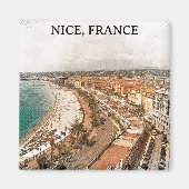 Nice Frankrijk Promenade des Anglais Magneet (Voorkant)