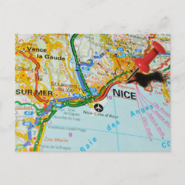 Nice, Frans Riviera, Frankrijk Briefkaart