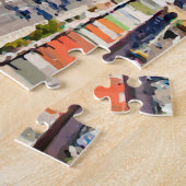 Nice, Franse kustlijn Waterverf Legpuzzel (Zijkant)