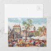 Nice, Franse markt voor ventilatoren Briefkaart (Voorkant / Achterkant)