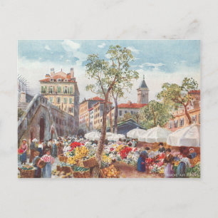 Nice, Franse markt voor ventilatoren Briefkaart