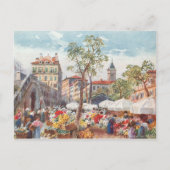 Nice, Franse markt voor ventilatoren Briefkaart (Voorkant)