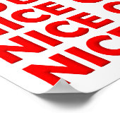 Nice Game Funny Poster (Hoek)