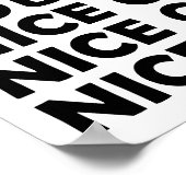 Nice Game Funny Poster (Hoek)