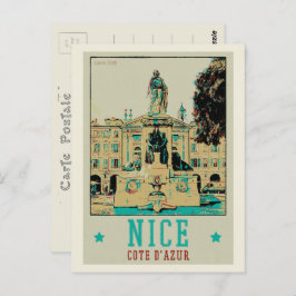 Nice Garibaldi square France Briefkaart