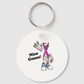 Nice Genes Funny DNA Sleutelhanger (Voorkant)
