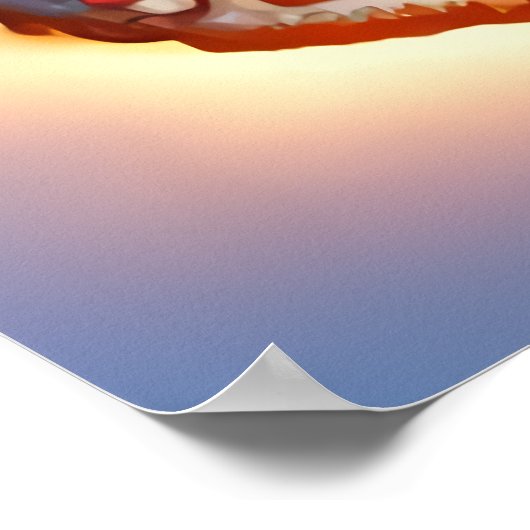 Nice Gingerbrood | AI Art. Poster (Hoek)