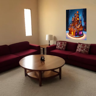 Nice Gingerbrood | AI Art. Poster