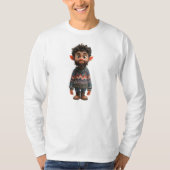 Nice Guy Christmas Elf Mannen T-shirt (Voorkant)
