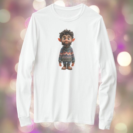 Nice Guy Christmas Elf Vrouwen T-shirt