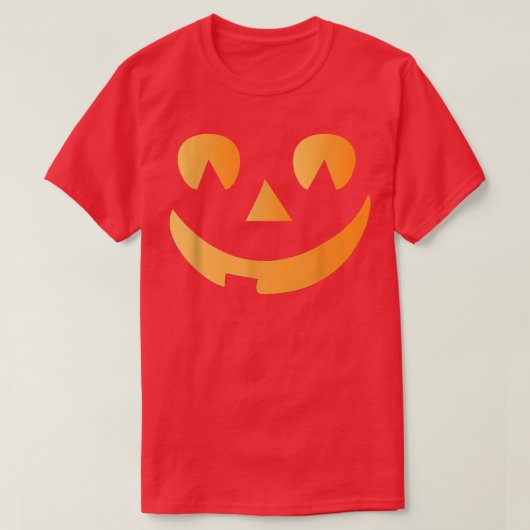 Nice Halloween JackOLantern Pumpkin T-shirt (Design voorkant)
