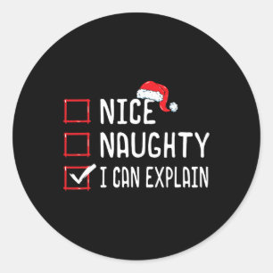 Nice, ik kan kerstlijst 1 uitleggen ronde sticker