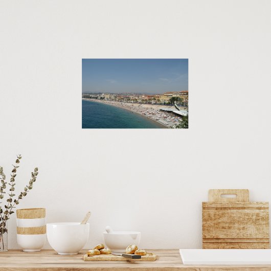 Nice in Summertime Poster (Keuken)