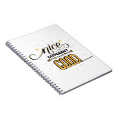 Nice is anders dan een goed notebook notitieboek (Rechterzijde)