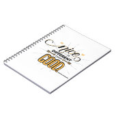 Nice is anders dan een goed notebook notitieboek (Linkerzijde)
