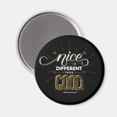 Nice is anders dan goede magneet (Voorkant / Achterkant)