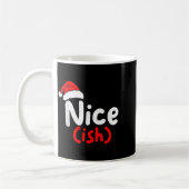 Nice (ish) Naughty Angel Funny Christmas List Fami Koffiemok (Links)