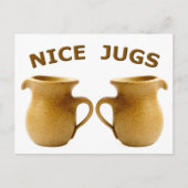 Nice Jugs Briefkaart (Voorkant)