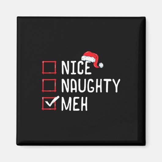 Nice kerst in Meh Magneet (Voorkant)