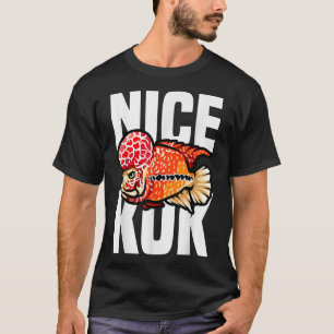 Nice Kok Funny Flowerhorn Cichlid Fish Keeper T-shirt