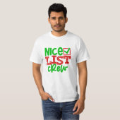 Nice List Crew T-shirt (Voorkant volledig)