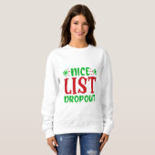 Nice List Dropout Trui (Voorkant volledig)