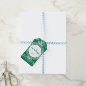 Nice Love Green Sticker Cadeaulabel (Met Touw)