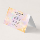 Nice Minimal Custom Family Name | 5-Minute Edit Visitekaartje (Achterkant)